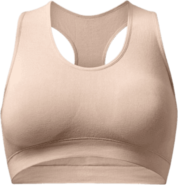 Danish Endurance Seamless Bamboo Bralette - Beige