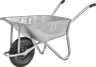 HARD HEAD Skottkärra 90 l