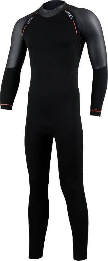 Zone3 Men'ssActive-Flex Wetsuit Black Orange M