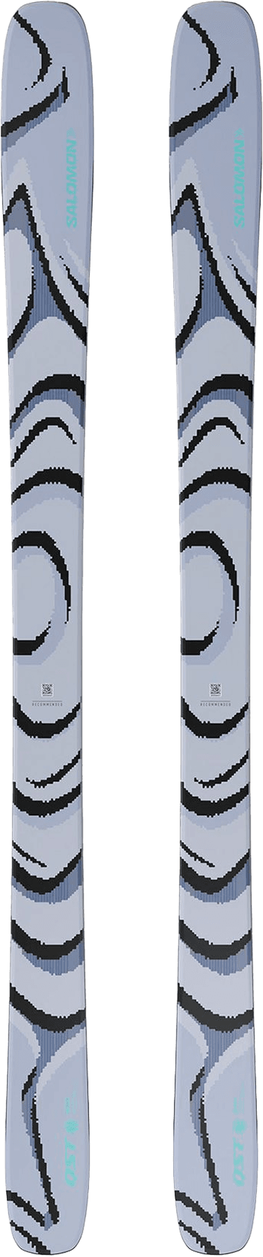 Salomon N QST 100 Cosmic Sky Dark Grey Neon Blue 188