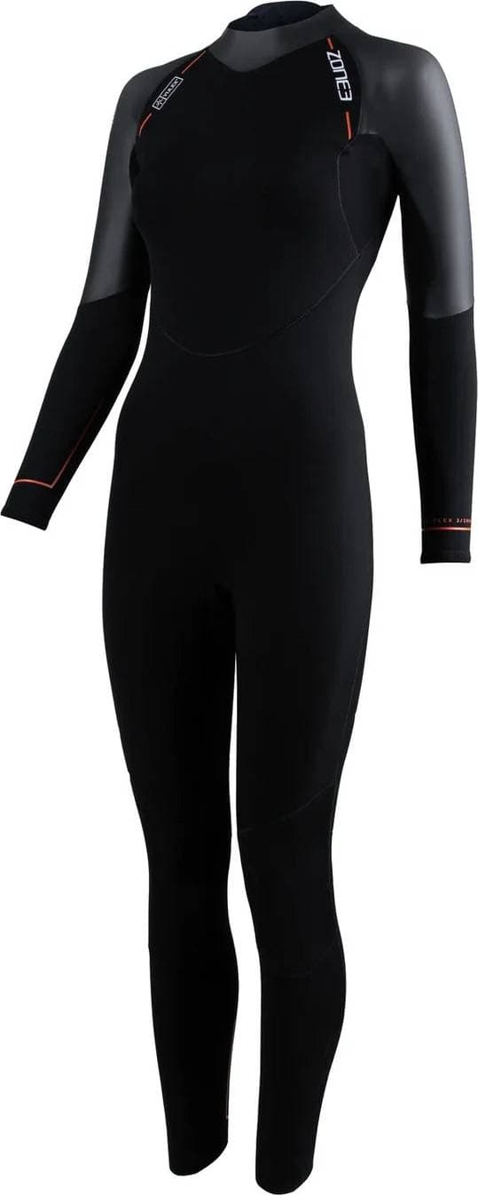 Zone3 Active-Flex Wetsuit W Våtdräkt Black Orange S