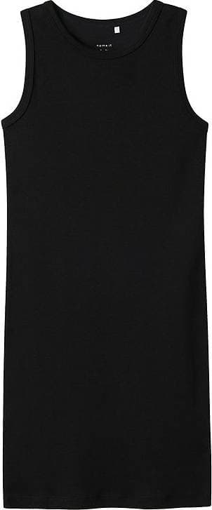 Name It Klänning Rib - Slim - NmfNakal - Svart