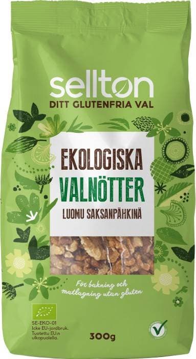 Sellton Organic Walnuts 300g 1pack