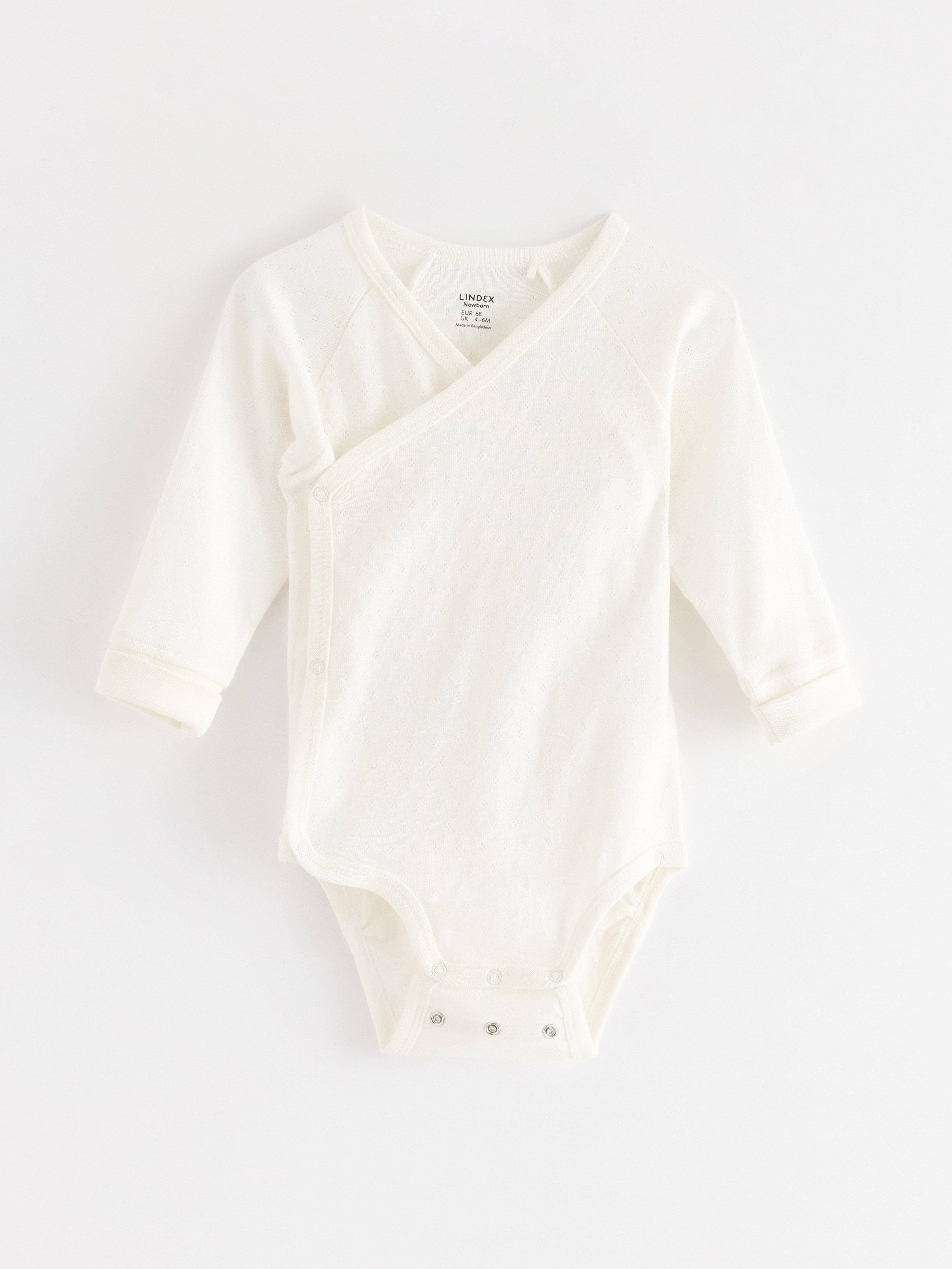 Lindex Omlottbody I Pointelle