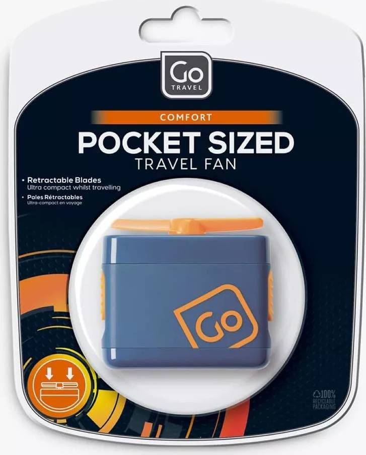 Go Travel Ventilator Herr Blue