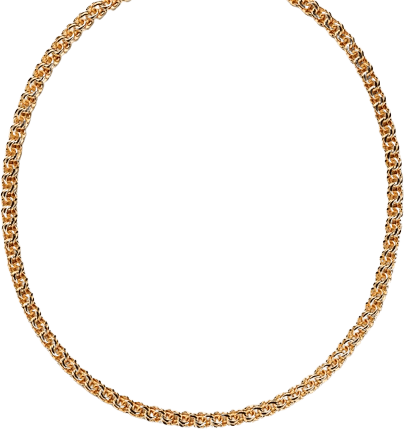 Safira Bismarck Chain Halsband - 45 cm