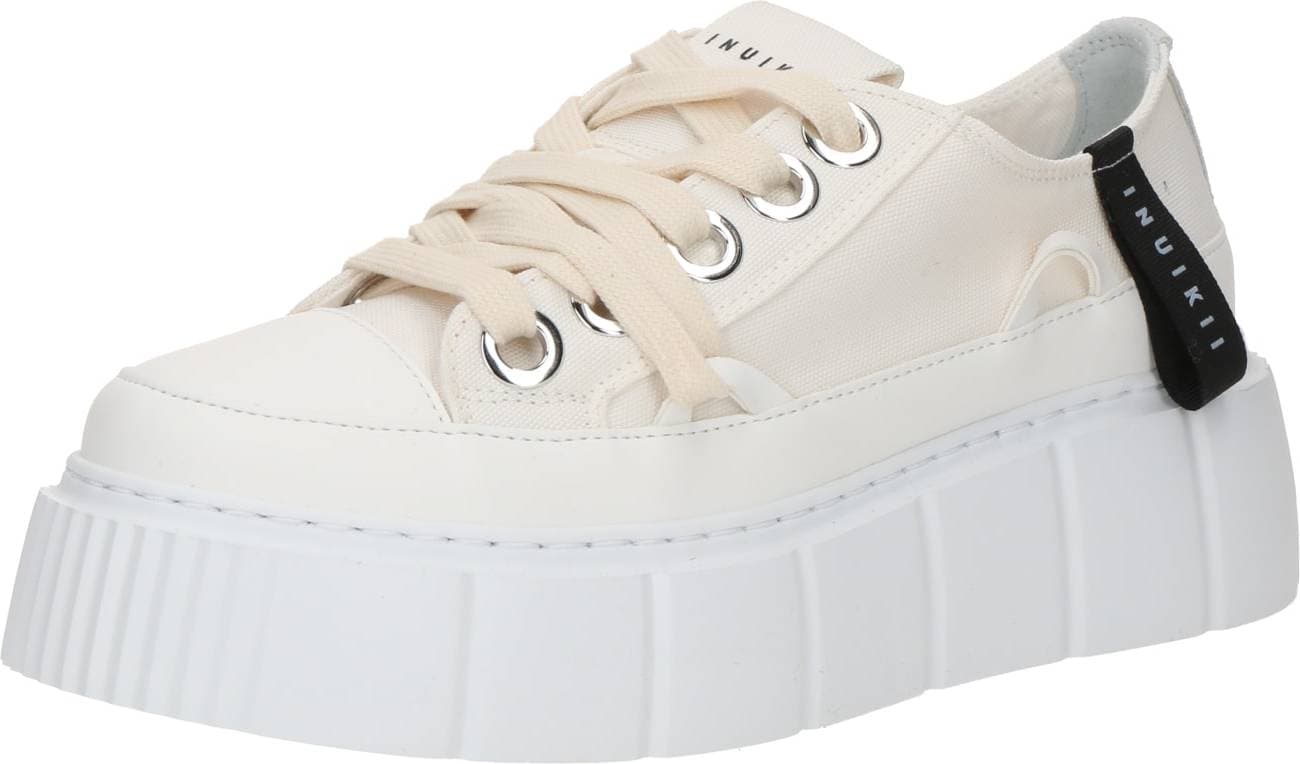 INUIKII Matilda Canvas Low Sneakers - Vit