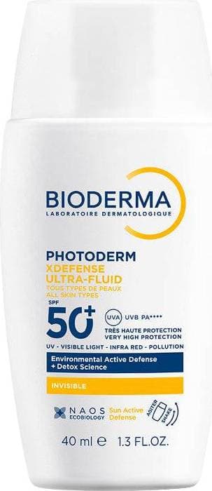 Bioderma XDefense Ultra Fluid Invisible SPF50+ PA++++ 40ml