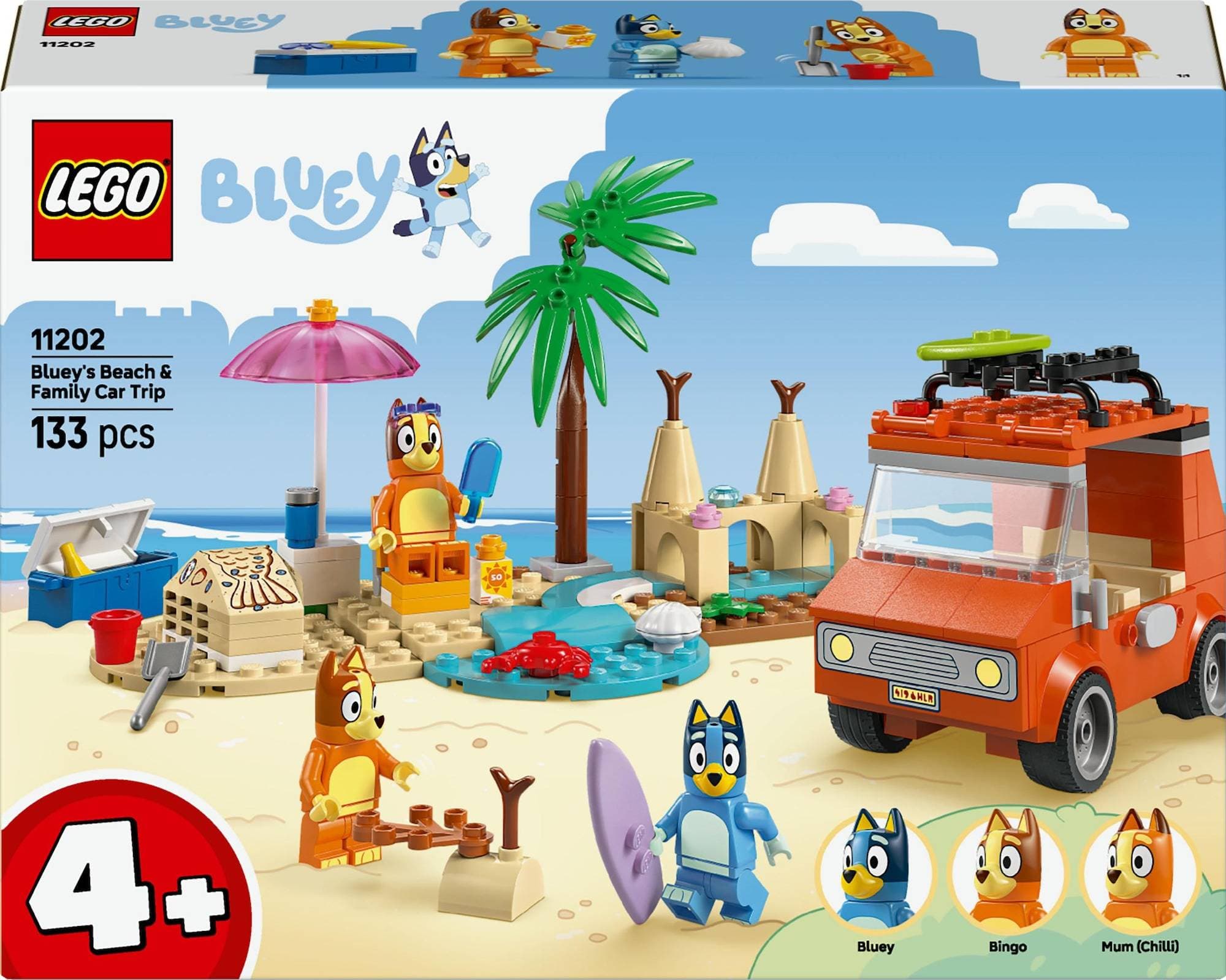 LEGO Blueys Familjetur Till Stranden