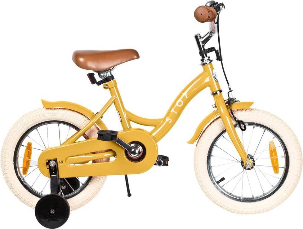 Stoy 14 Inch Vintage Cykel 4-5 Years
