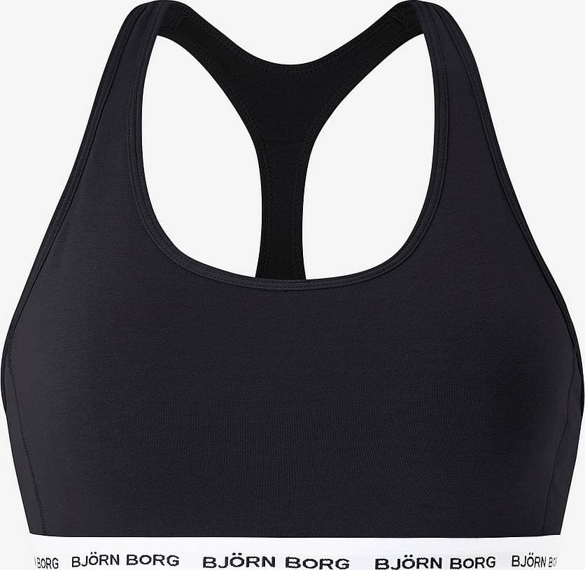 Björn Borg Logo Soft Topp - Svart