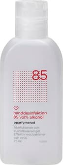 Hjärtats Handdesinfektion 85% Oparfymerad 75ml