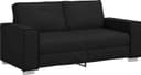 vidaXL Bäddsoffa Svart 140 cm Konstläder Soffa
