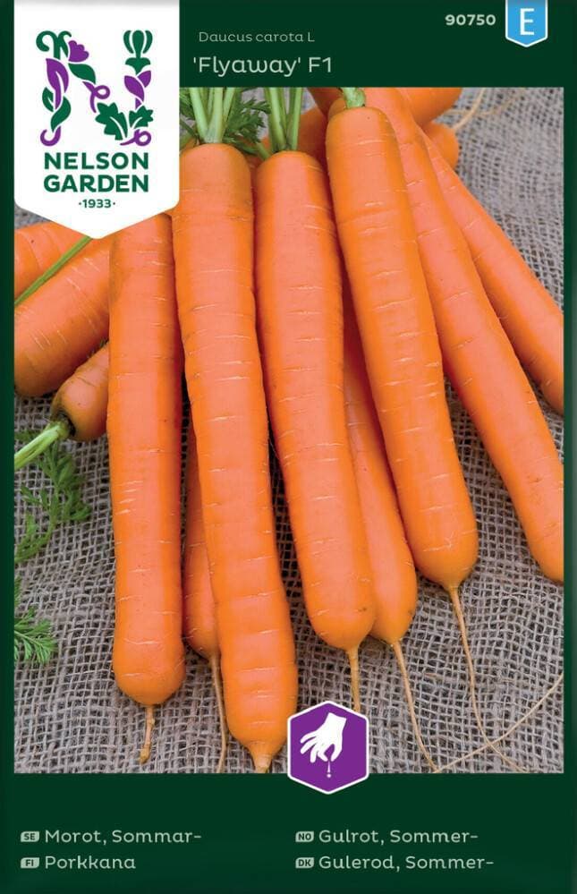 Nelson Garden Fröer Morot Sommar Flyaway F1