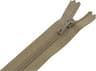 YKK Blixtlås 4mm 18cm Ej Delbar Beige