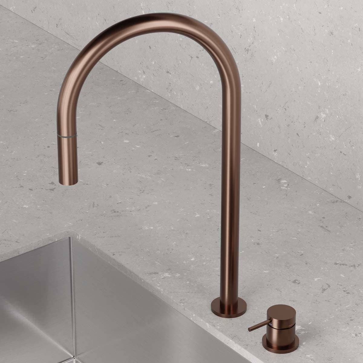 Scandtap Köksblandare Steel Harmonized K2P Amber