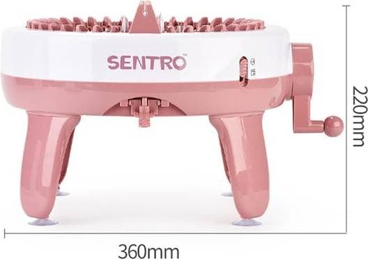 Stickmaskin Med 40 Nålar För Rundstickning