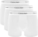 Calvin Klein Relaxed Dart Trunks 3-pack - White