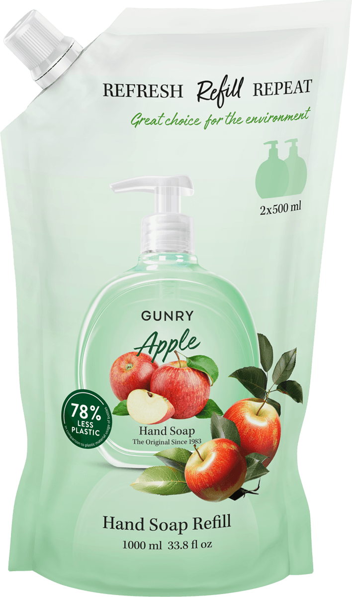 Gunry Refill Hand Soap Orig 1000 ml