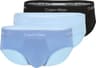 Calvin Klein Icon Cotton Briefs 3-pack - Black/Blue