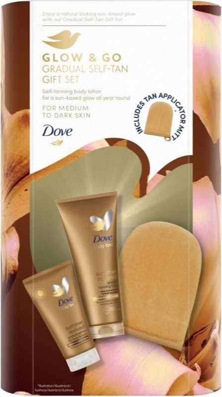 Dove Glow & Go Gradual Self-Tan Gift Set