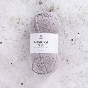 Järbo Alpacka Silk Garn 502 Silver Lining