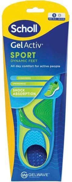 Scholl Gel Activ Insole Sport Small 1 Par