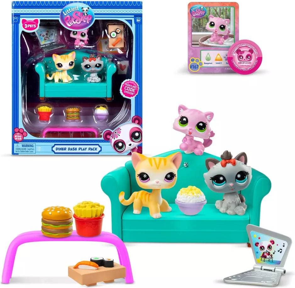 Littlest Pet Shop Diner Dash Play Pack