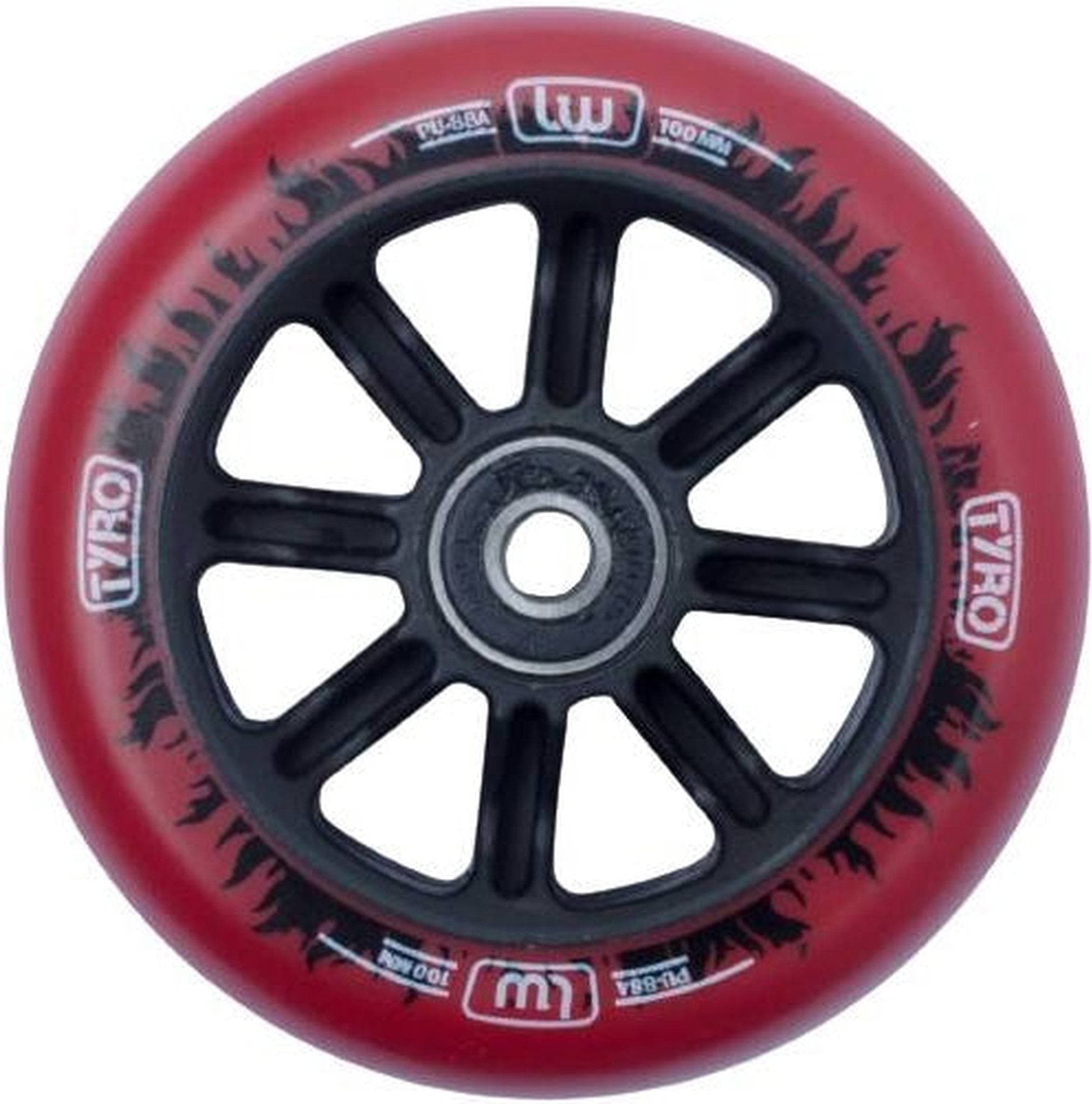 Longway Tyro Nylon Core Kickbike Hjul 100mm