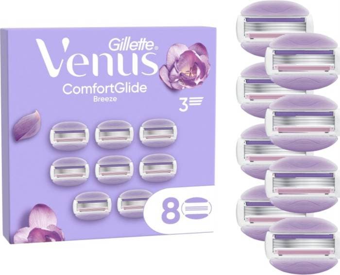 Gillette Venus ComfortGlide Breeze Rakblad 8 pcs