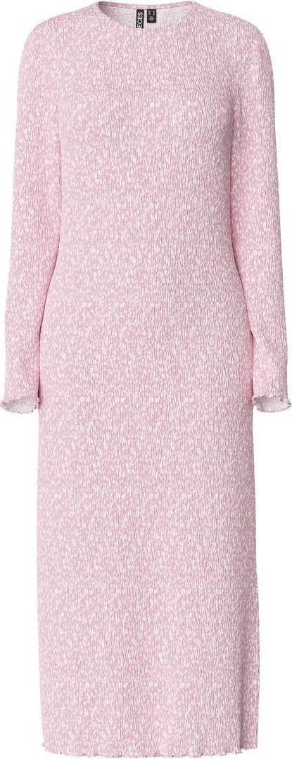 Pieces Flora Midi Dress - Roseate Spoonbill
