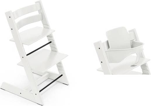 Stokke Tripp Trapp Matstol Bundle White