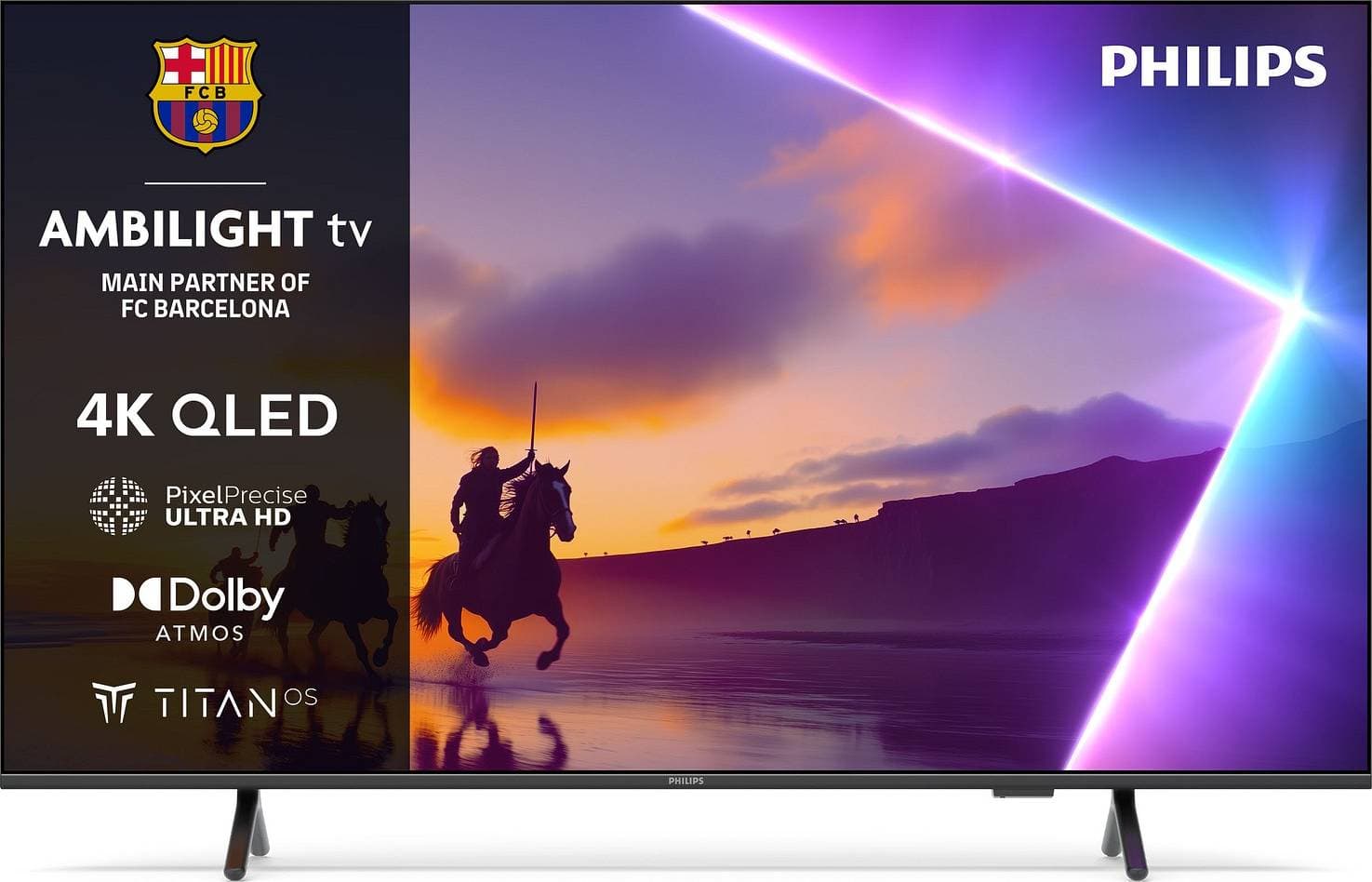 Philips 65" PUS8550 4K QLED Ambilight TV
