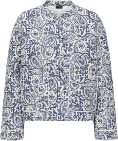 Only Hallie Quilted Jacket - White/Cloud Dancer