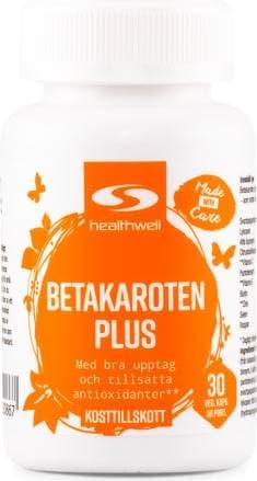 Healthwell Betakaroten Plus 30 st