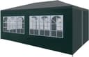 vidaXL Partytält Grön 3 x 6 m Polyester 100 3x6 m