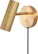 Globen Lighting Hubble Brushed Brass Väggarmatur