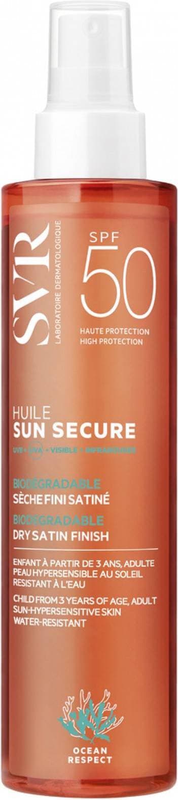 SVR Laboratoires Sun Secure Huile SPF50 200ml