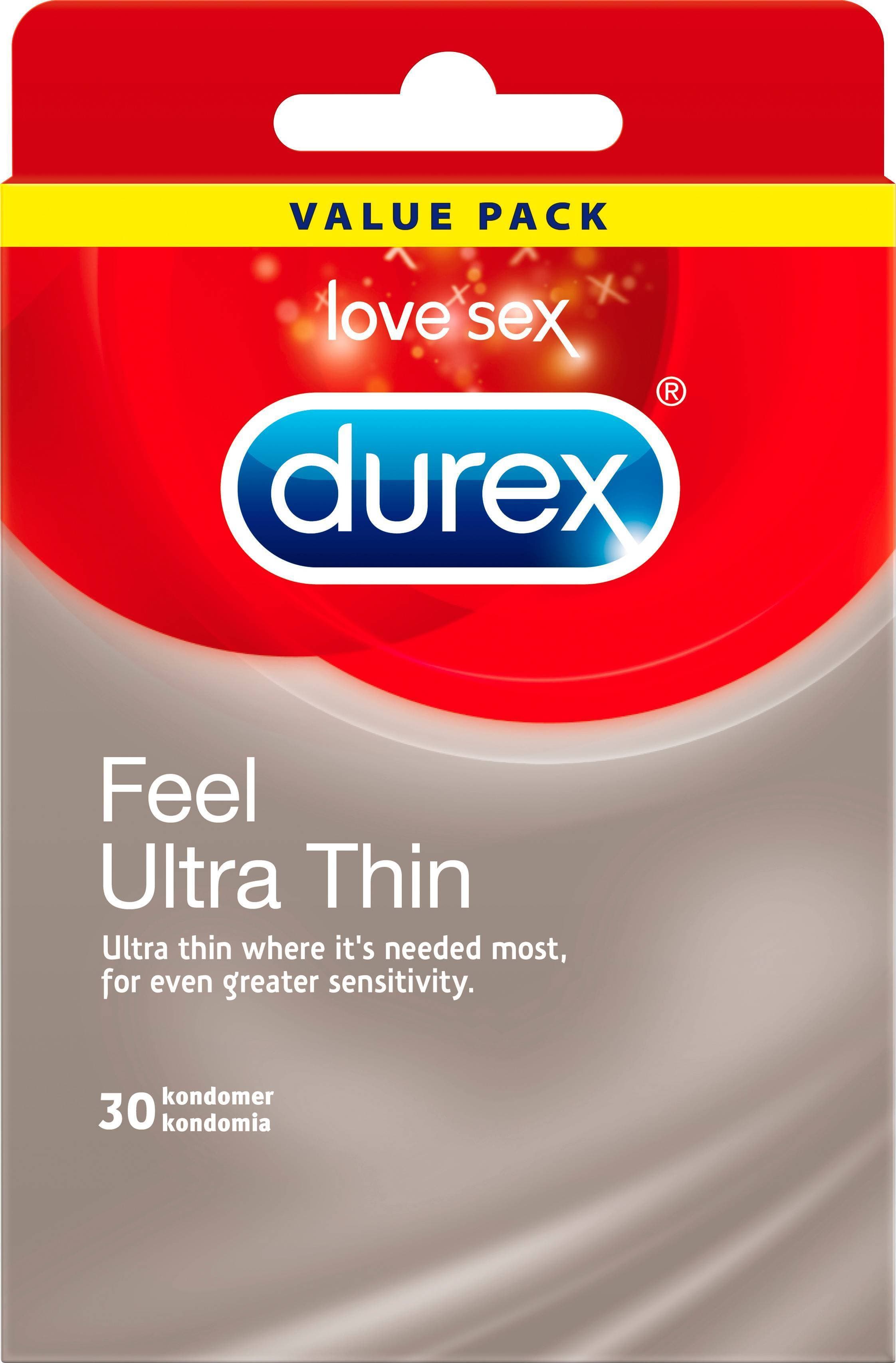 Durex Feel Ultra Thin 30-pack