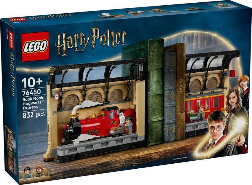 LEGO Harry Potter Bokstöd Hogwartsexpressen 76450
