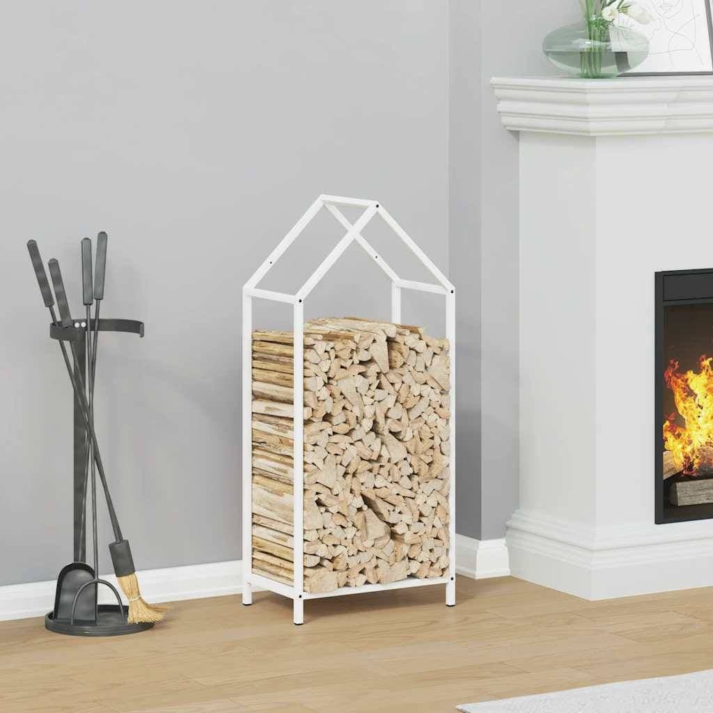 vidaXL Vedställ Vit 40x25x90 cm Kallvalsat Stål