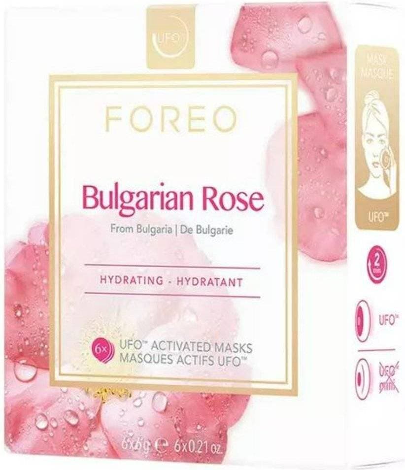 Foreo UFO Activated Mask Bulgarian Rose 6-pack
