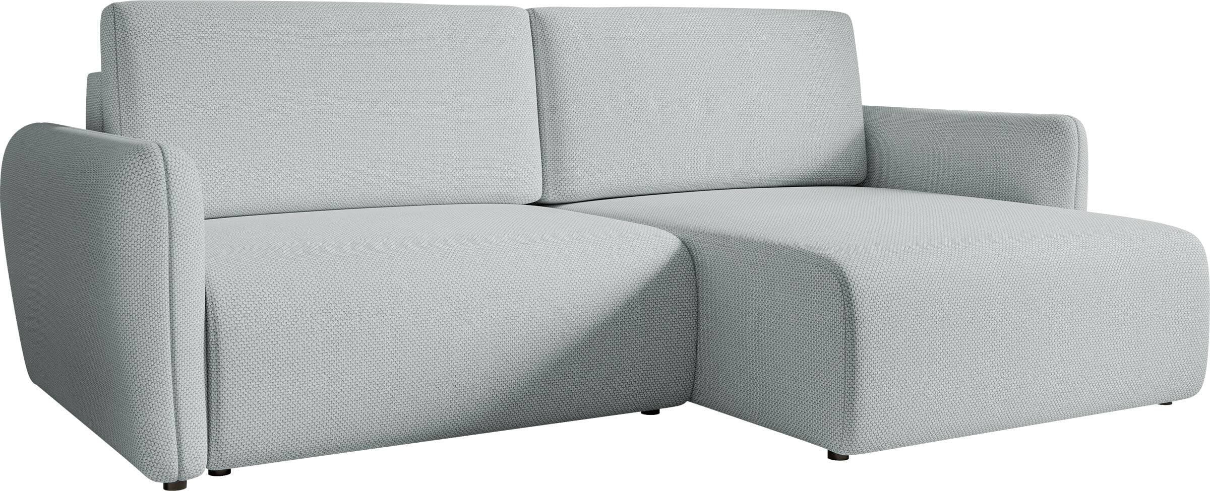 Mirjan24 Wymer Bäddsoffa Divan 2-Sits Grå Soffa