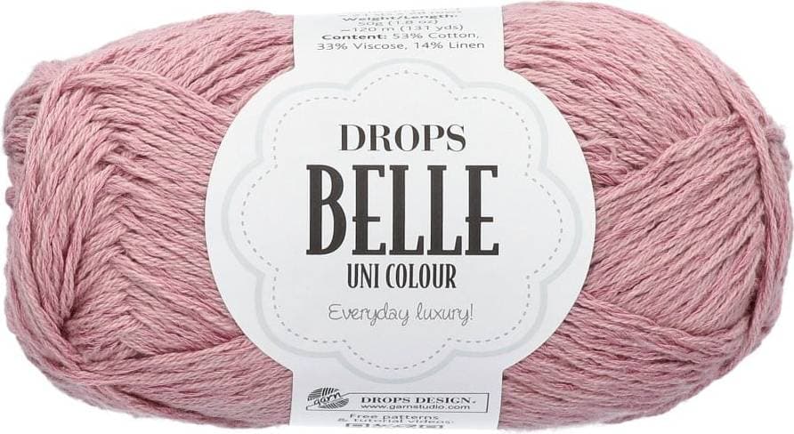 Drops Design Belle Uni Colour Mauve 120m
