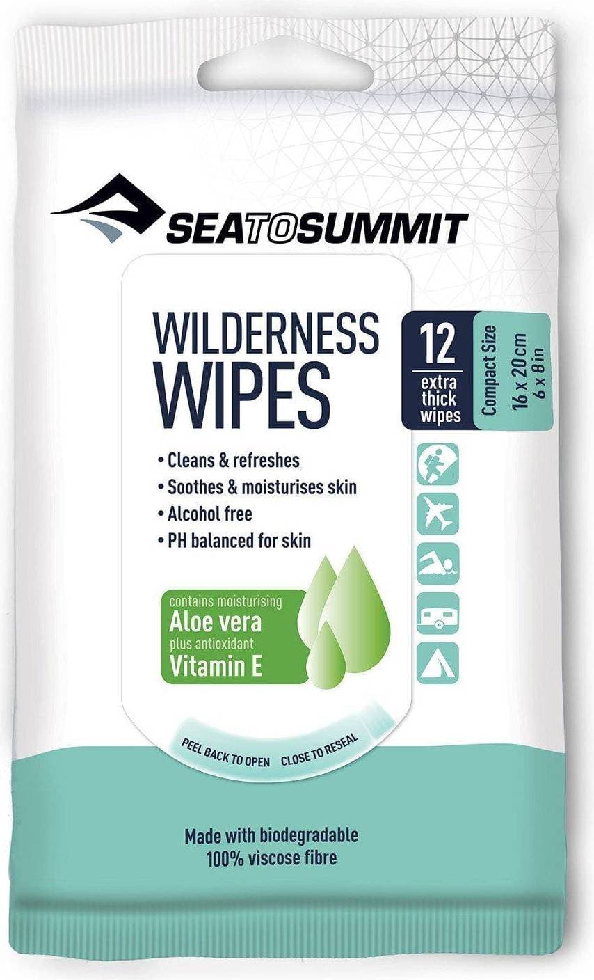 Sea to Summit Wilderness Wipes 16x20cm 12-pack
