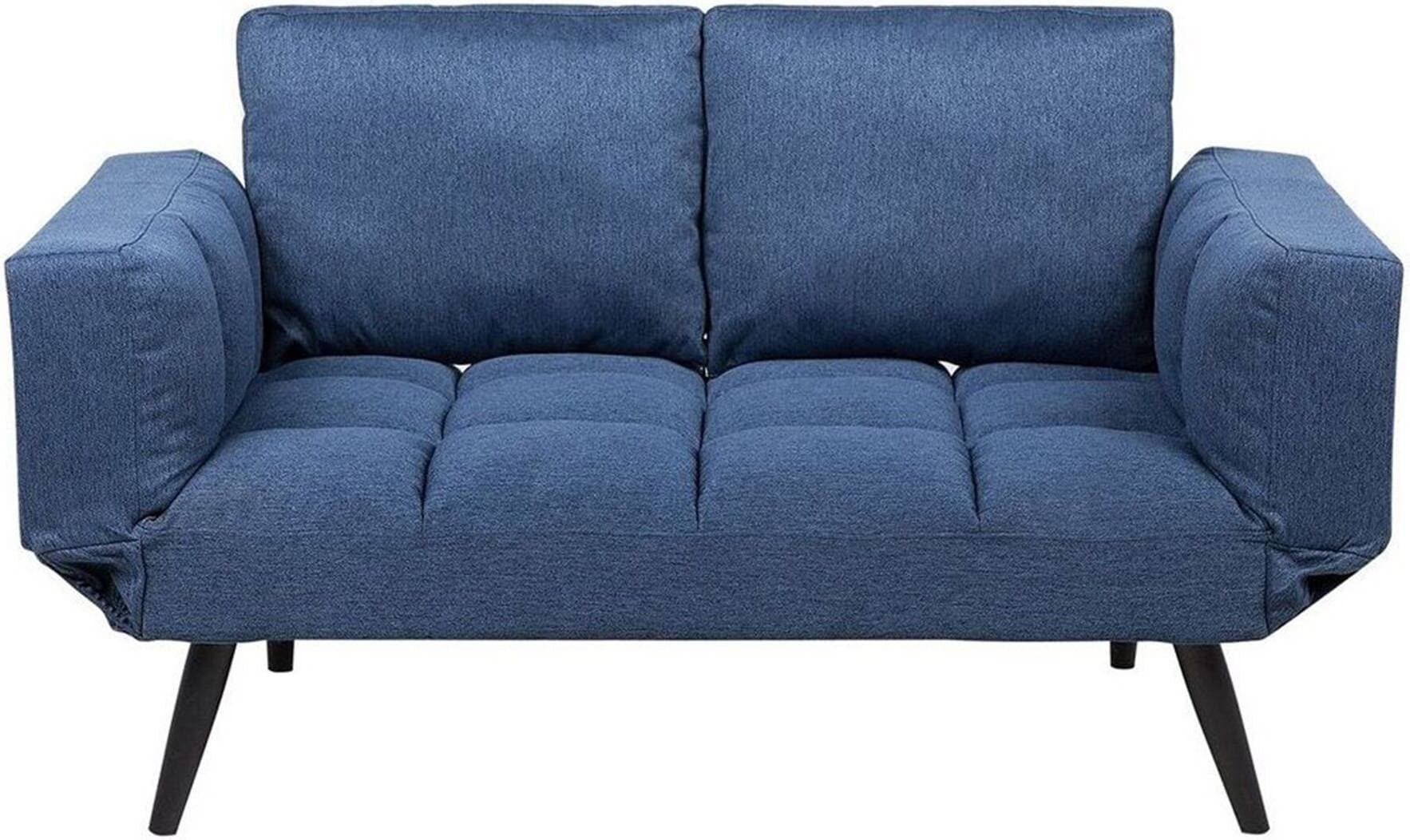 Beliani Brekke Navy Blue Soffa 183cm 2-sits