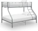 vidaXL Metal Våningssäng 147.5x210cm