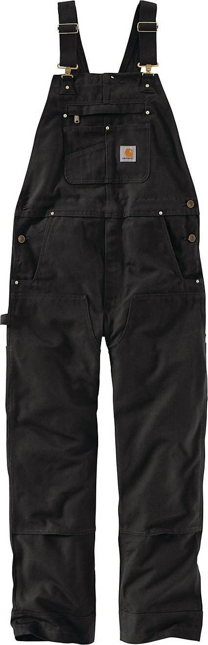 Carhartt 102776 Duck Bib Overall - Black