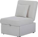 Livetastic Bäddfåtölj Sammet Beige Fåtölj