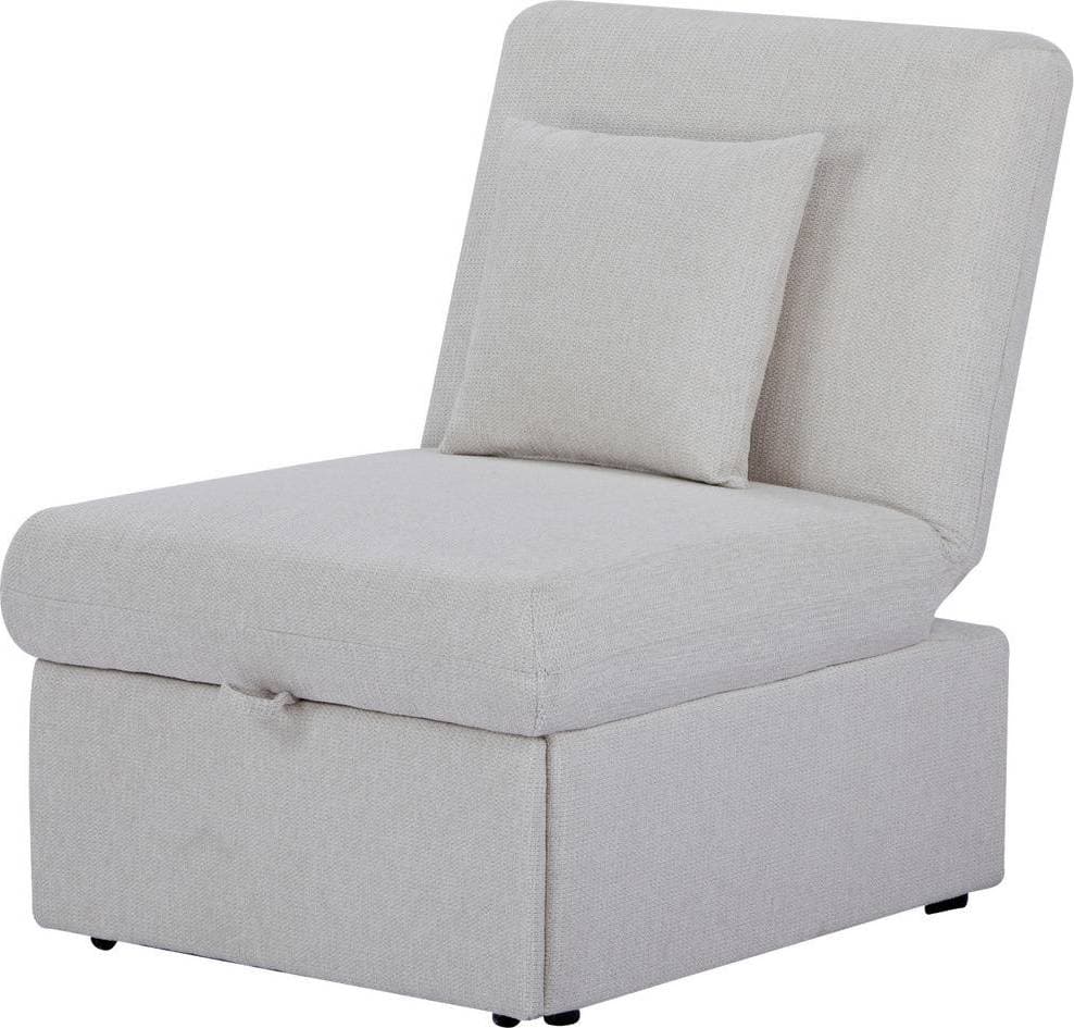 Livetastic Bäddfåtölj Sammet Beige Fåtölj